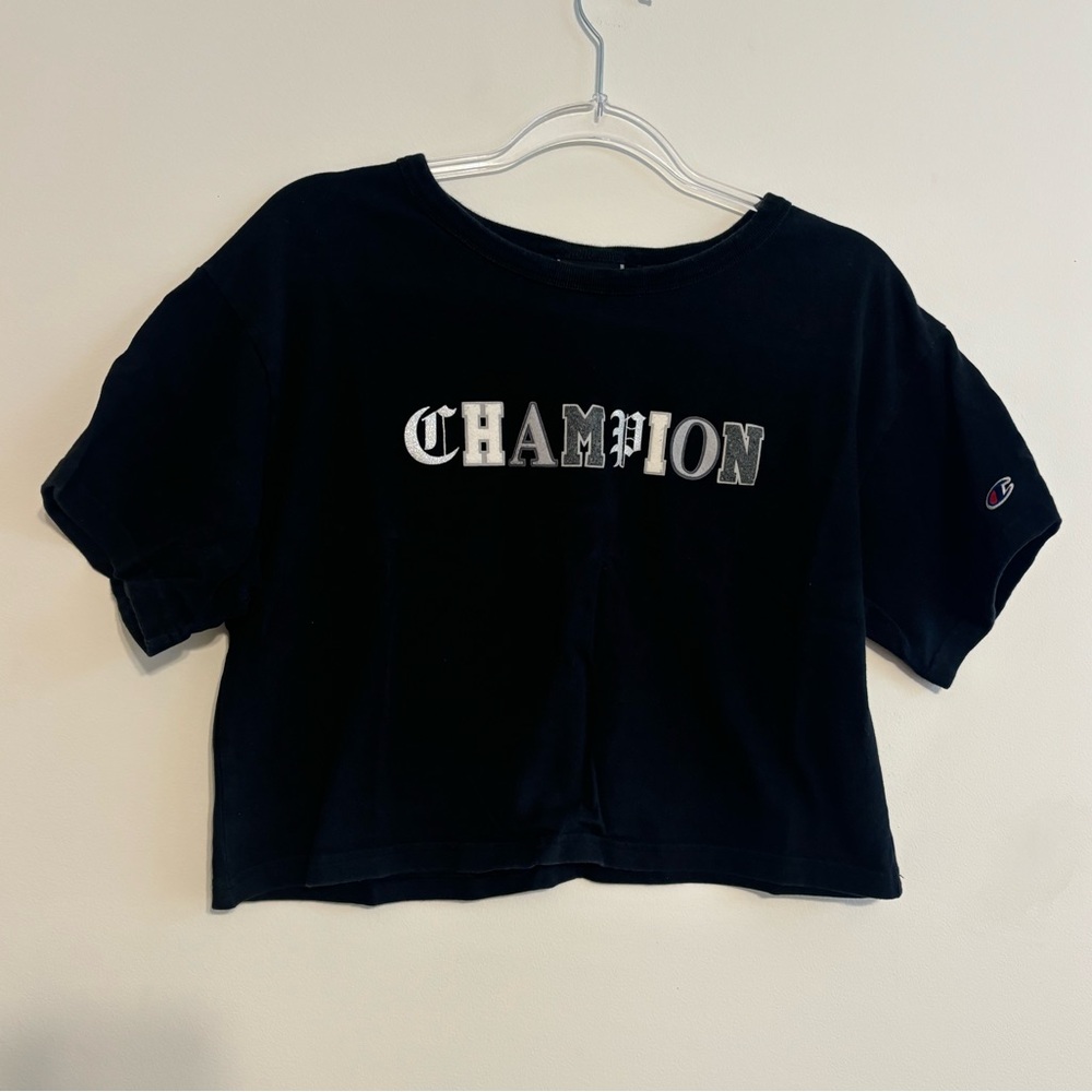 Champion Classic Black Tee